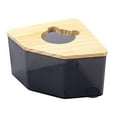 thumbnail image 3 of DOLITY Hamster Bath Toilet Pet Bathroom s Toilet for Mice Ferret Chinchilla gray, 3 of 8