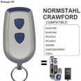 thumbnail image 2 of Normstahl Télécommande de Garage Compatible Normestahl Ea433, Télécommande de Porte de Garage 43392mhz, Code Roulant Ea433, 2km 2 4ks, Contrôle de Portail_cadeau de g, 2 of 5