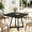 Black, variant on Fnova 31.5" Dining Table for 4, Modern Square Kitchen Table for Dining Room, Brown