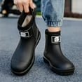 thumbnail image 2 of AUXDIQ Rain Boots Men Short Ankle Women Waterproof Rain Boots Outdoor Garden Shoes, 2 of 6
