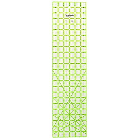 Omnigrid Non-Slip quilter's Ruler, 6" x 24"