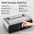 thumbnail image 4 of axGear Machine de Karaoké Haut-Parleur Bluetooth Portable avec Microphone Sans Fil Fête, 4 of 9