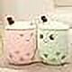 thumbnail image 3 of Lindo peluche Boba de peluche con forma de taza de leche y té de burbujas, suave y kawaii, ideal como regalo para niños., 3 of 5