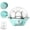 Green, variant on Egg Cooker - Rapid 7 Eggs Boiler with Auto Shut-off, Poacher & Omelette Maker, Easy Clean Stainless Steel Heating Plate for Soft, Medium, Hard Boiled Eggs - Blue