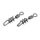thumbnail image 4 of 20 Unids Pesca Giratorio Remolino Clips Sacacorchos Enlace Rápido Cambio De Toothy Pez 4 # Sunnimix Giratorio de sacacorchos, 4 of 5