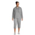 thumbnail image 2 of Athletic Works Women's Plus Size Athleisure Core Knit Capri Pants, Sizes 1X-4X, 2 of 5