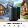 thumbnail image 4 of Elite Cuisine EKT157 Dual Voltage 110-220V US Plug, Travel Double Wall Cool-Touch, 0.65Qt. Electric Kettle, 4 of 5
