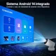 thumbnail image 3 of Magcubic Mini Proyector 8K Compatible con WiFi 6 y BT 5.4, Altavoz con Base de Sonido de 5 W, Tecla Vertical Automática Proyector Portátil Giratorio de 180° para el Hogar Recámara Películas, 3 of 6