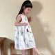 thumbnail image 4 of Ropa de verano para niños de 1 a 10 años, vestido elegante con chaleco bordado de flores para niñas, vestido sin mangas con cuello redondo para chico encantador, trajes para niñas, 4 of 6