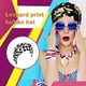 thumbnail image 3 of 3 Paquete Moda Turbante Multicolor Multicolor Modelo Europeo Layera Parrilla Cabello Bonnet Muslim Estilo Pelo Asecarios Para Mujeres Negro + Grid Blanco Inevent AP008794-12B, 3 of 6