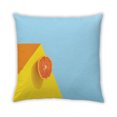thumbnail image 2 of Ahgly Company Color Focus Orange Coussin Décoratif d'Extérieur, 18 Po X 18 Po, 2 of 6