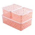 thumbnail image 2 of Cesta Organizador Canastilla Caja Canasta Almacenamiento 3pz, 2 of 7