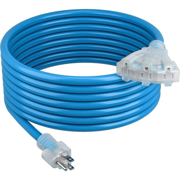 Extension Cord 100 Feet 10/33 Triple Outlet Ultra Heavy Duty SJEOW