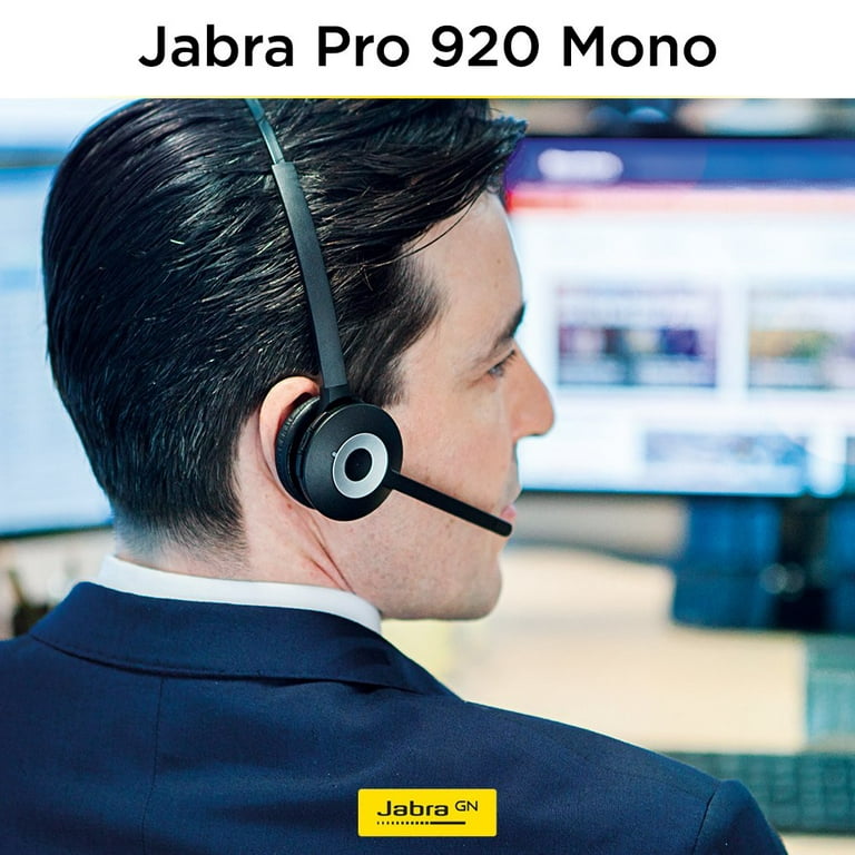 Jabra PRO 920 Mono Wireless Noise-Canceling Headset (2-Pack) 
