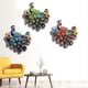 thumbnail image 4 of Metal Outdoor Wall Decor, Patio Wall Fence Garden Home Decor Blue, 4 of 5