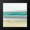 thumbnail image 2 of Paschke, Chris 15x15 Black Modern Framed Museum Art Print Titled - Linear Emerald II, 2 of 5