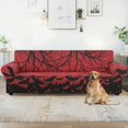 thumbnail image 5 of XYZCANDO Halloween Bats Armchair Slipcover, 1 Piece Stretch Chair Cover Armchair Cover for Living Room, 1 Seater Furniture, 5 of 6