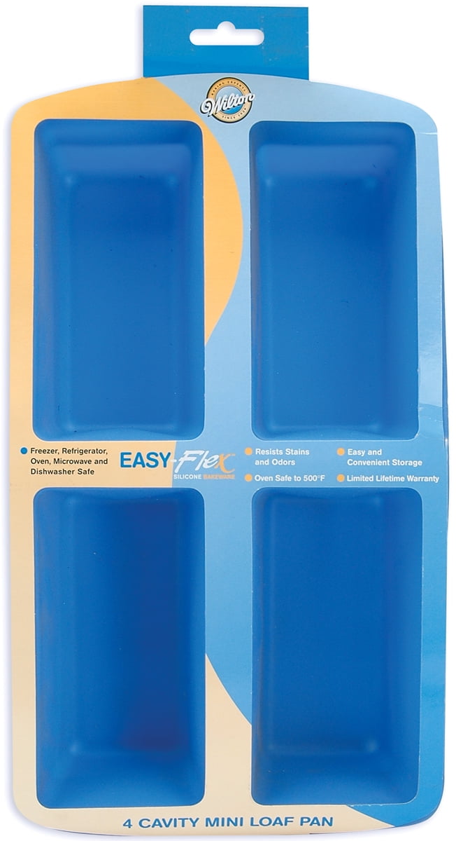 EasyFlex Silicone Mini Loaf Pan4 Cavity 6.125"X3.375" Walmart Canada