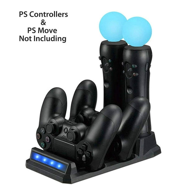 Chargeur Manette PS4 support PS4 Slim support Vertical ventilateur  refroidissement double Station charge Dock Sony Playstation 4 - Cdiscount