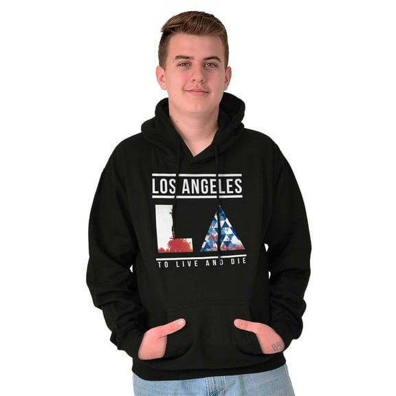 Live And Die California LA Souvenir Hoodie Sweatshirt Women Men Brisco Brands S