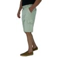 thumbnail image 3 of Short Fin 100% Cotton Mens Cargo Shorts with a Belt, 3 of 5