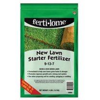 Voluntary Purchasing Group Fertilome 10904New Lawn Starter Fertilizer, 4-Pound. Pack of 4