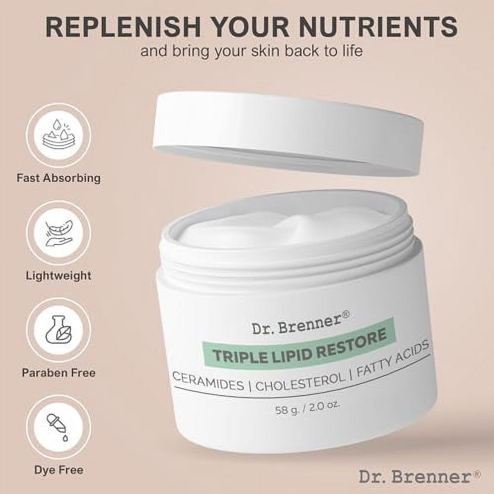 Dr. Brenner Triple Lipid Anti-Aging Cream, 2 oz