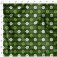 thumbnail image 4 of Soimoi Green Poly Georgette Fabric Geometrical Star Geometric Decor Fabric Printed Yard 42 Inch Wide, 4 of 5
