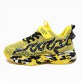 thumbnail image 5 of Zuwimk Boys Girls Kids Sneakers Running Athletic Shoes Breathable,Comfortable,Non-slip,Easy wear,Casual fashion,sport,Little/Big Kid(Yellow,7-8 Years), 5 of 9