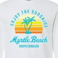thumbnail image 4 of Inktastic Summer Enjoy the Sunshine Myrtle Beach South Carolina Blue Long Sleeve T-Shirt, 4 of 5