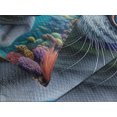 thumbnail image 4 of Ambesonne Nautical Quilted Bedspread Set 3 Pcs, Diver Cat in the Ocean, Queen Size, Turquoise Multicolor, 4 of 5