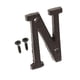thumbnail image 4 of 2 piezas de placa para puerta exterior de casa, decoración de pared, letras de fundición DIY para sala de estar SOBRE, 4 of 9