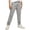 Grey, variant on Boys Cargo Pants Kids Elastic Waist Hiking Pants with Pockets Relaxed Fit Straight Leg Slacks Clothes School Preppy Trousers