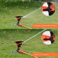 thumbnail image 1 of Aspersores Giratorios Automáticos De 360 ​​Grados Aspersores de manguera de jardín Cobertura de área grande Aspersor oscilante Suministros de jardín Sywqhk Libre de BPA, 1 of 7