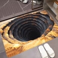 thumbnail image 1 of Fwttom Trap Stereoscopic Visual Doormat Water-Absorbing Doormat In-Stock Drop Shipping Entrance Door Mat, 1 of 6