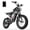 T1 Mini, variant on Moveloop T1 Mini Electric Bike for Adults Peak 1500W Motor Ebike, 20"x 4" Fat Tire Electric Bicycle, 48V 15.6AH Mountain Bike UL2849