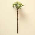 thumbnail image 3 of Artificial Berry Bean Plant Simulation Bean Branch Home Office Fake Plastic Foam Plant, Green, 3 of 6
