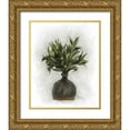 thumbnail image 1 of Murdock, Ramona 12x14 Gold Ornate Wood Framed with Double Matting Museum Art Print Titled - Olive Green, 1 of 4