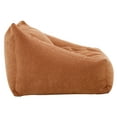 thumbnail image 5 of Overman USA Cooper Soft Filled Dorm Bean Bag Chair - Chloe Clay, 5 of 6