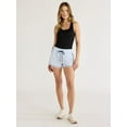 thumbnail image 3 of Love & Sports Women's Vintage-Inspired Piped Running Shorts, Sizes XS-XXXL, 3 of 5