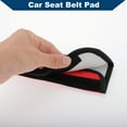 thumbnail image 6 of Carbon Fiber Pattern Seat Belt Covers  Backpack Shoulder Pad Seat Belt Pad Cover for Truck Car SUV Faux Leather 6.5x23cm 1pcs Black Red, 6 of 7