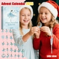 thumbnail image 5 of Arrival Calendar with 24 Arrival Calendars and Countdown Calendar - Surprise Collectibles for Christmas | 2D Plane with 24 Acrylic Pendants and Airplane Box for Christmas Countdown, 5 of 7