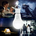 ZogeeZ LED 9W (60W Equivalent) Daylight Light Bulbs, Rechargeable