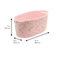 thumbnail image 3 of Panier de rangement en corde de coton, 3 of 8