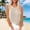 Beige, variant on Helii Women's Cotton Linen Casual Sleeveless Tank Top Basic Summer Layering Cami Top