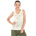 thumbnail image 1 of Blusa Tejida Sin Mangas Bordado con Flores Devendi Denim Co. 216-60, 1 of 3