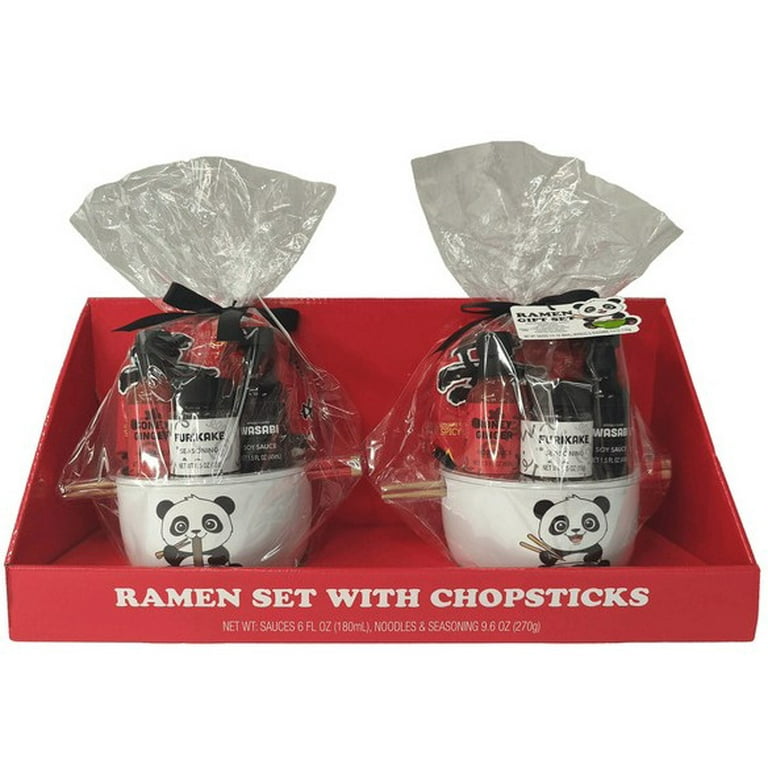 Panda Ramen Gift Set with Chopsticks, 2-pack - Walmart.com