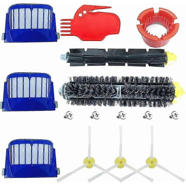 Accessory for iRobot Roomba 600 Series Maintenance Kit with Brushes & Filters for 600 605 610 615 616 620 621 625 630 631 632 650 651 660 670 671 680