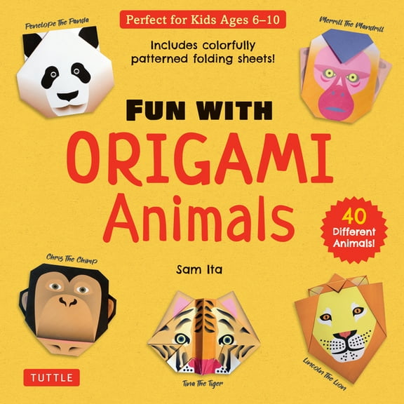 Fun with Origami Animals Kit: 40 Different Animals! Includes Colorfully Patterned Folding Sheets! Full-Color 48-Page Book with Simple Instructions (Ages 6 - 10) (Other)