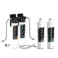 thumbnail image 1 of DW15 Under Sink Water Filter, with SED15R-HF and CB15R-HF Replace Filter Include, 1 of 8